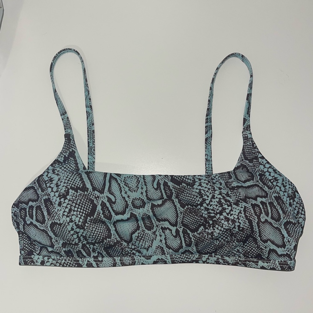 Snakeskin VYB Bikini Top